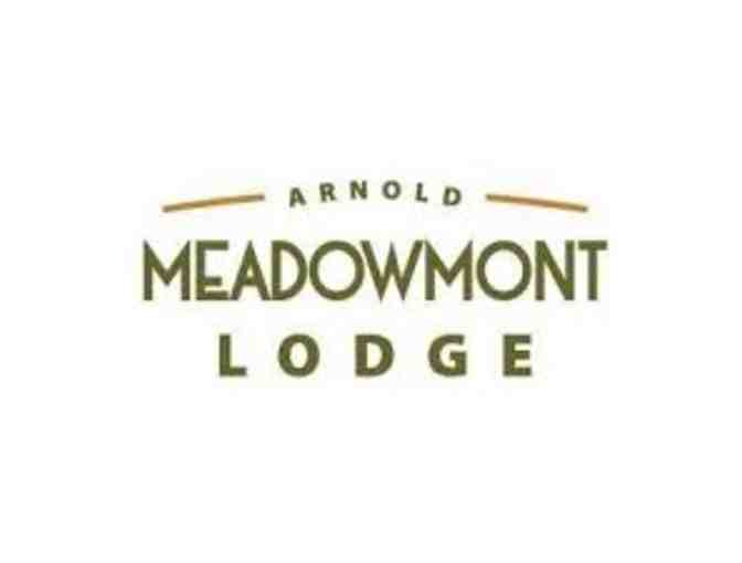 Arnold, CA - Arnold Meadowmont Lodge - Two night stay in king room
