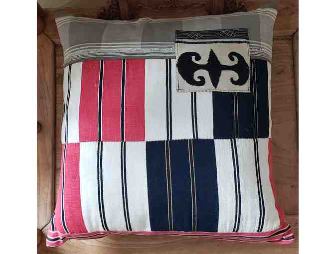 Artisan Pillow Created by Textile Artist, Chrisie Cordrey