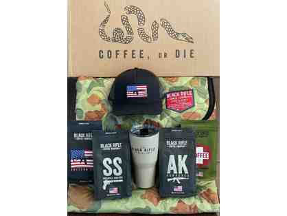 Coffee Lover's Tactical Kit - Black Rifle Coffee 4 Bagger Action Pack