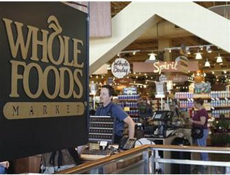 Whole Foods - $25 Certificate