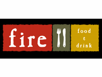 FIRE Restaurant - $75 Certificate