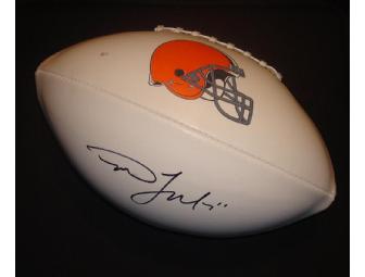 Browns Football - Autographed by Mohamed Massaquoi