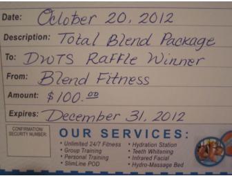 Total Blend Package at Blend Fitness