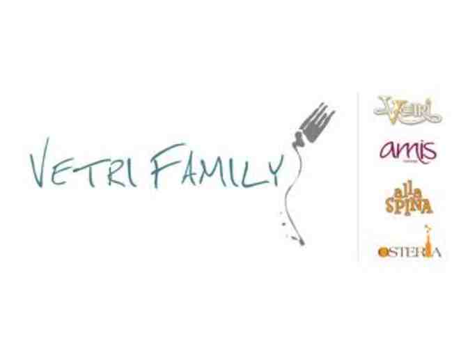 $150 Gift Card to use at Marc Vetri's Family Restaurant- Amis, Osteria, or Alla Spina