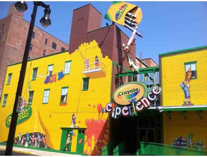 2 Admission Tickets to the Crayola Experience