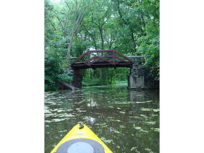 Kayaking on the Schuylkill River/Canal, Babysitting, Bottle of Red Wine