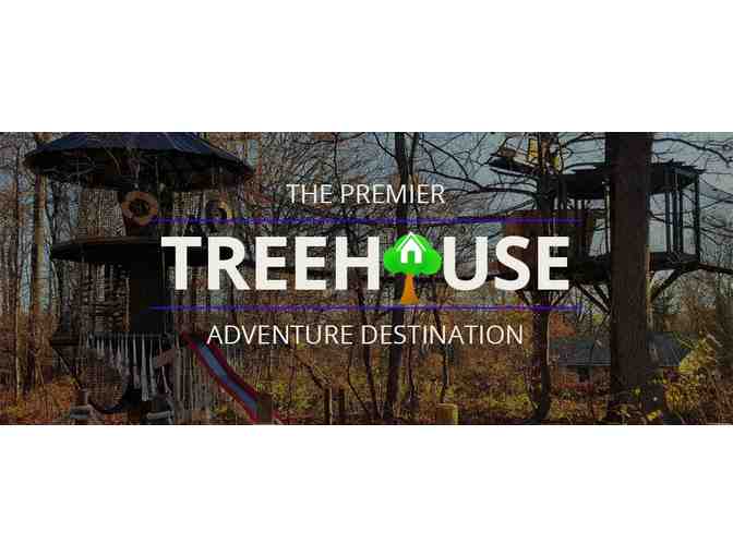 Treehouse World - Four (4) Tickets to the Valley Creek Zipline Tour