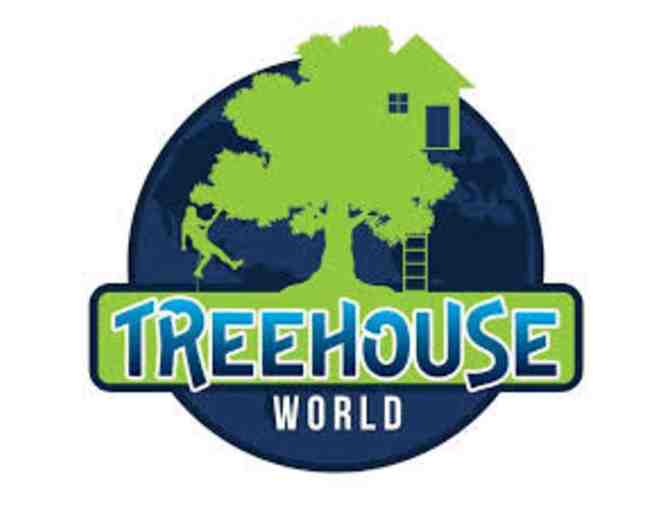 Treehouse World - Four (4) Tickets to the Valley Creek Zipline Tour