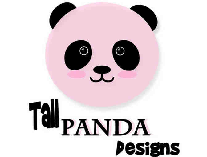 Tall Panda Designs - Wooden Crayon Holder for Kids