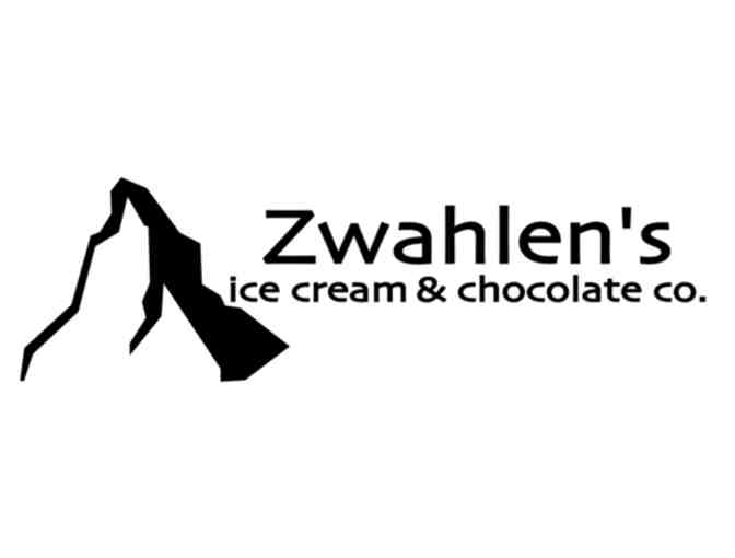 Zwahlen's Ice Cream & Chocolate Company - $20 Gift Card