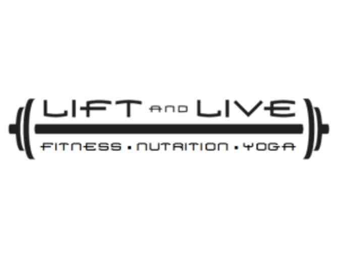 Lift and Live Fitness - $149 Gift Certificate