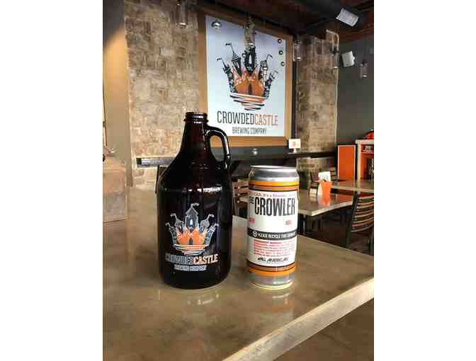 Crowded Castle Brewing Company - $30 Gift Card and Glass Growler