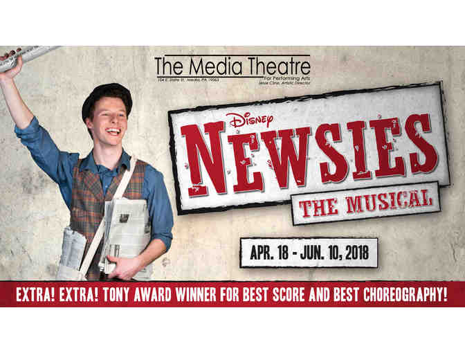 Media Music Theatre Company - 2 Tickets to Newsies