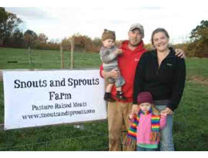 Snouts and Sprouts Farm, Pasture-Raised Meats - 12 lb Bulk Box of Organic Chicken Cuts