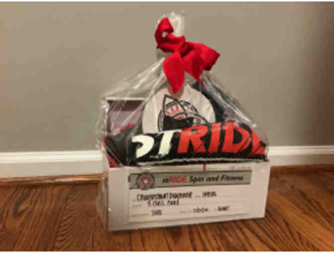 stRIDE Spin & Fitness Studio 5-Class Card & Gift Basket