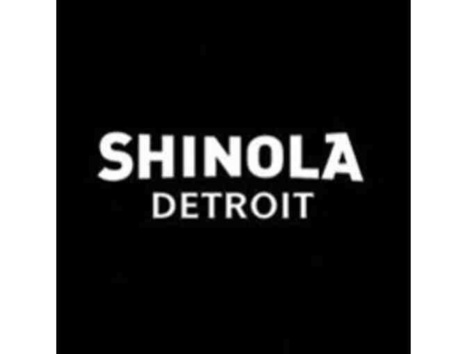 Shinola Detroit matching Watch & Wallet set