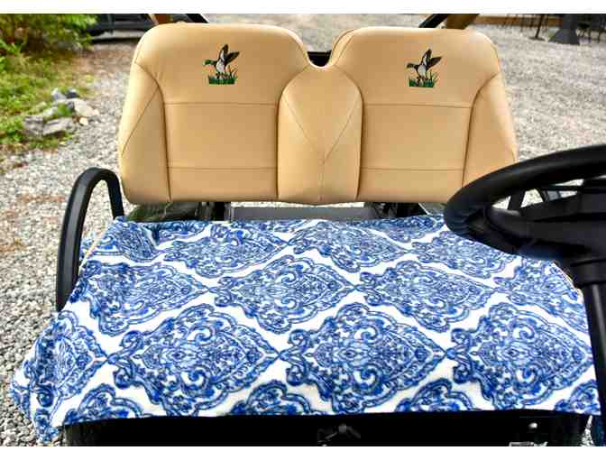 Handmade Golf Cart Seat Cover