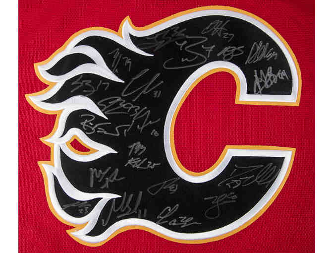 Calgary Flames Autographed Home Jersey