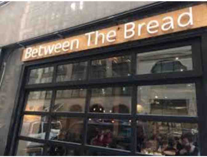 BETWEEN THE BREAD  (NYC) - BRUNCH for up to 15 PEOPLE