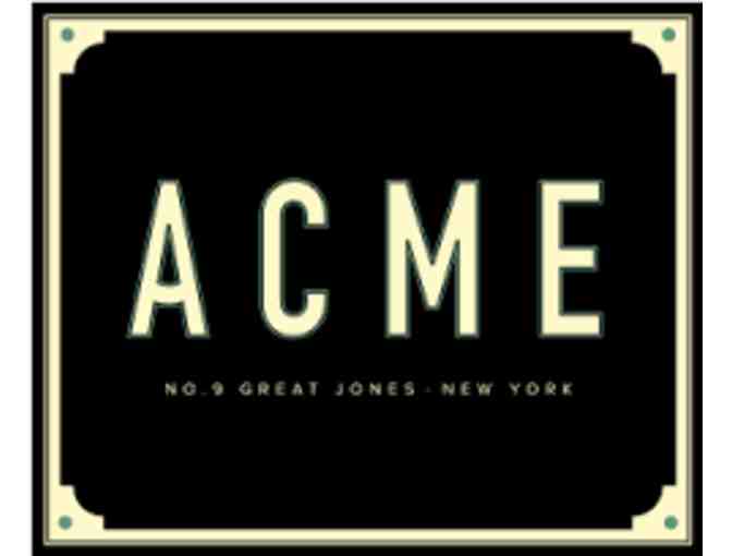 ACME Restaurant - $150 Gift Certificate