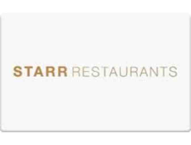 STARR  RESTAURANTS - Dinner for 2 Gift Certificate