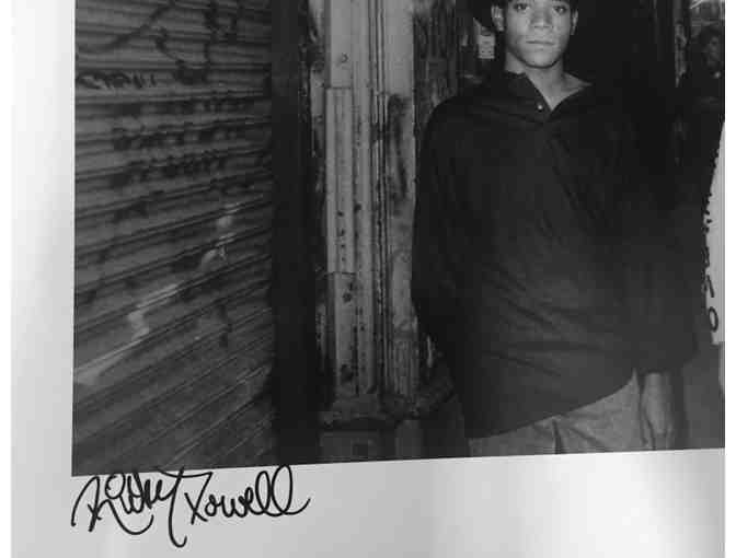 Ricky Powell - Andy Warhol and Jean-Michel Basquiat, Mercer Street, 1985 Edition
