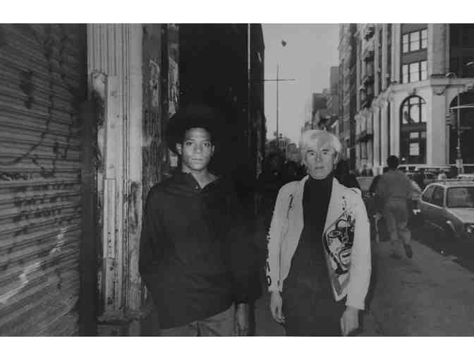 Ricky Powell - Andy Warhol and Jean-Michel Basquiat, Mercer Street, 1985 Edition