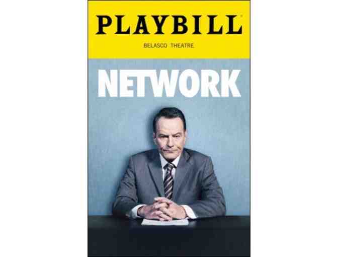 Network on Broadway - 2 Orchestra Seats & Backstage Meet & Greet with Bryan Cranston - Photo 1