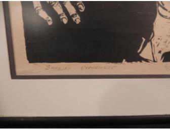 Silk Screen, signed by artist