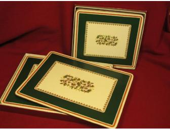FESTIVE HOLIDAY & WINTER SPODE PLACEMATS