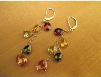 Color Crystal Earrings