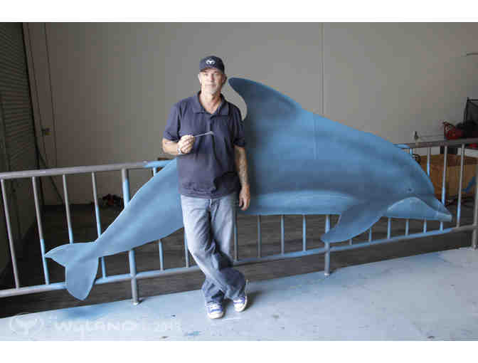 Wyland Painted & Signed Yukon Dolphin #2 - Photo 2