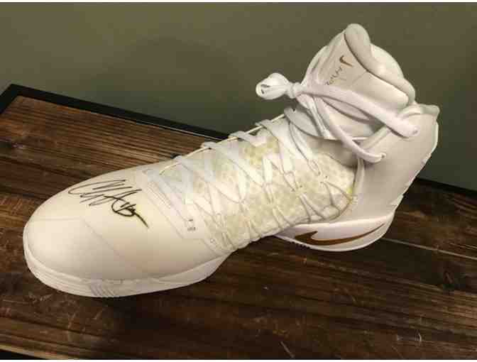 Minnesota Timberwolves Cole Aldrich Autographed Shoe