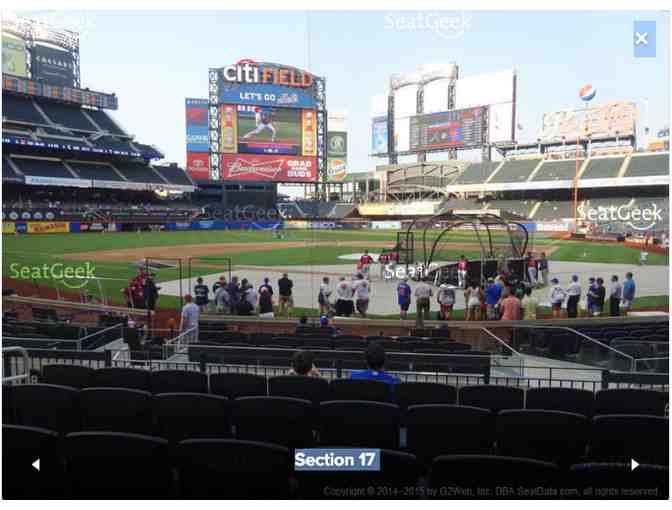 Four Tickets to 8/5 Mets vs. Dodgers Game (Includes Delta Sky 360 Club & Parking)! - Photo 2