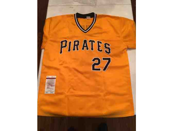 Kent Tekulve Autographed Jersey