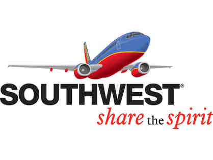 (1) Round Trip Southwest Airline Ticket