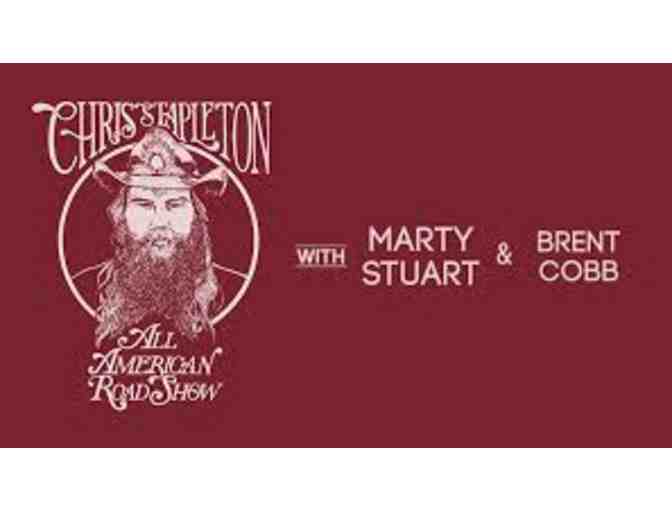 (2) VIP Chris Stapleton w/Marty Stuart & Brent Cobb Concert Tickets 8/16/2018 - Photo 1