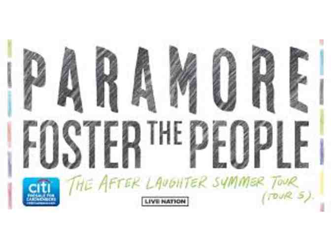 (2) VIP Paramore w/Foster the People Concert Tickets  7/19/2018 - Photo 1