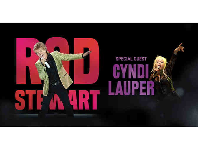 (2) VIP Rod Stewart w/ Cyndi Lauper Concert Tickets 8/26/2018 - Photo 1