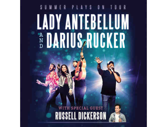 (2) VIP Lady Antebellum w/Darius Rucker Concert Tickets 8/25/2018 - Photo 1