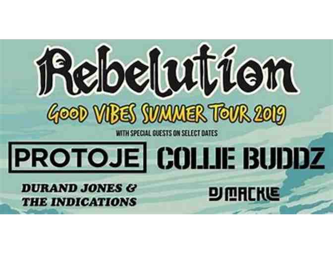 (2) VIP Rebelution Concert Tickets 6/15/19 - Photo 1