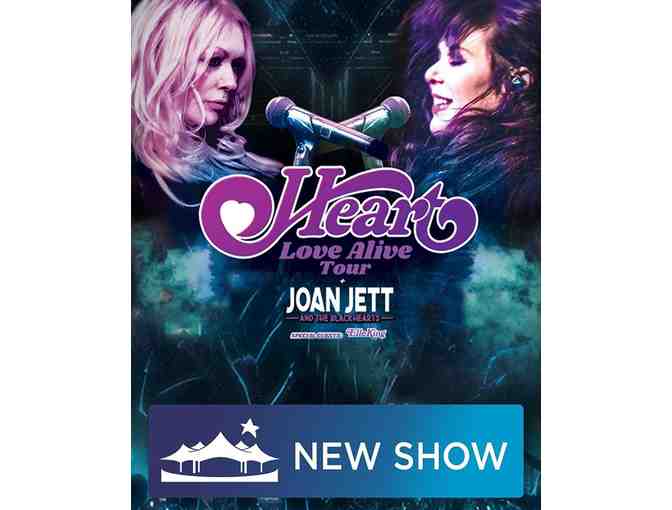 (2) VIP HEART w/Joan Jett & The Blackhearts Concert Tickets 8/27/19 - Photo 1