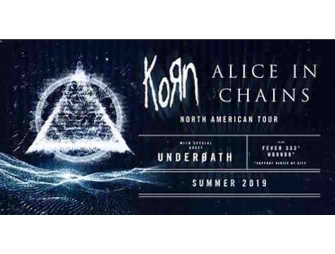 (2) VIP KORN w/Alice in Chains Concert Tickets 9/2/19 - Photo 1
