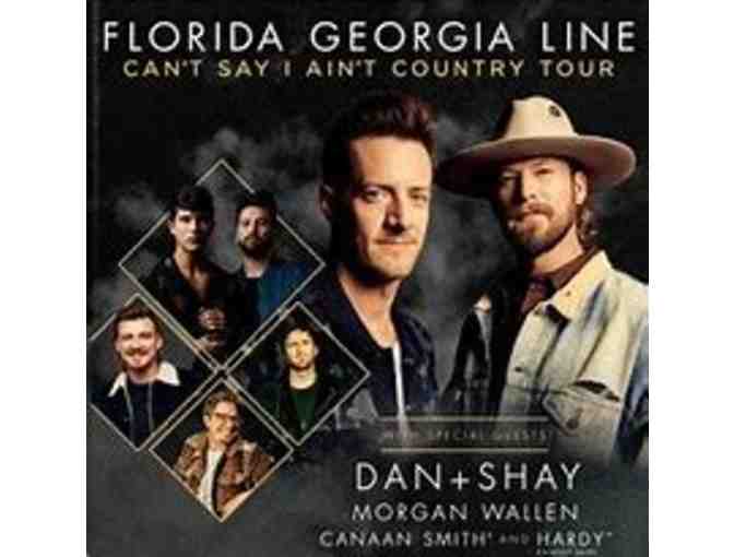 (2) VIP Florida Georgia Line w/Dan +Shay Concert Tickets 9/20/19 - Photo 1