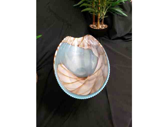 Murano Shell Glass Bowl