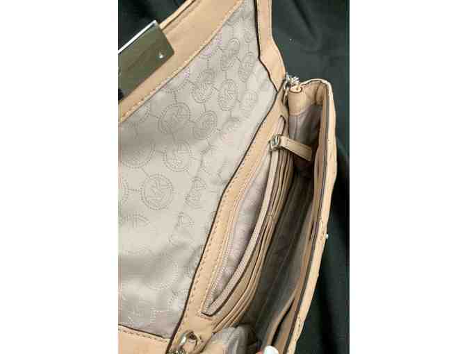 Vintage Michael Kors shoulder quilted metal chain strap purse