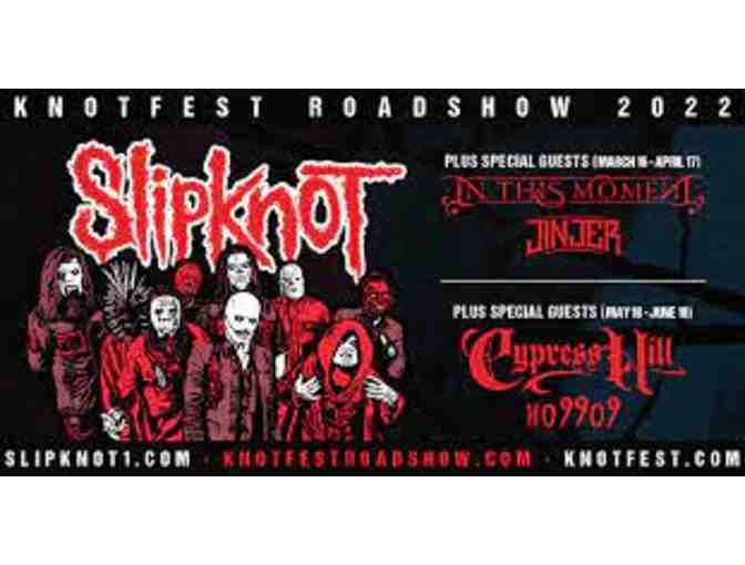 KNOTFEST ROADSHOW - SLIPKNOT VIP CONCERT PACKAGE - Photo 1