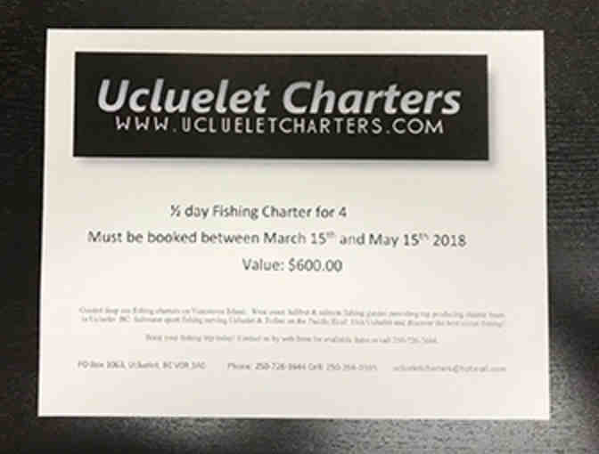 1/2 Day Fishing Charter for 4 with Ucluelet Charters - Photo 1