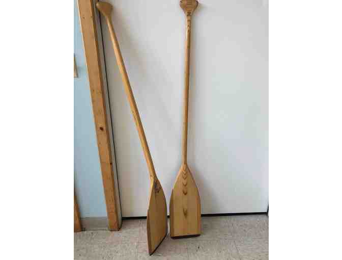 Wooden Canoe Paddles