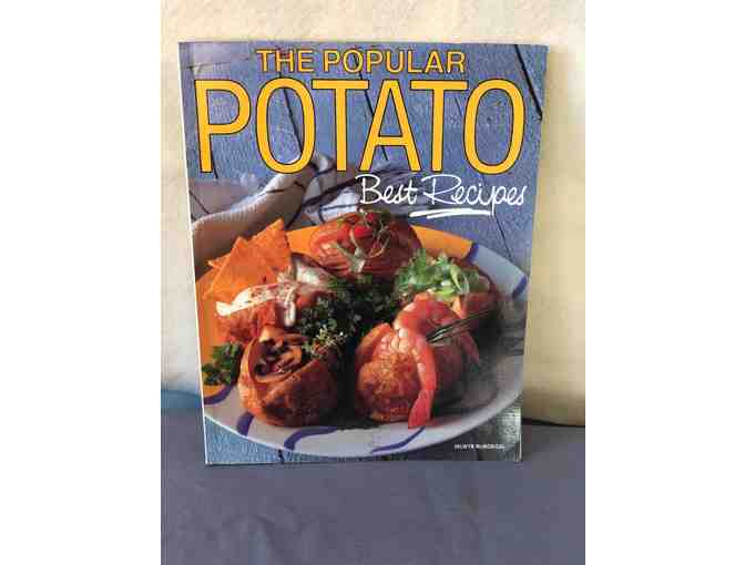 Potato Basket with 50 lbs Potatoes and Recipe Book